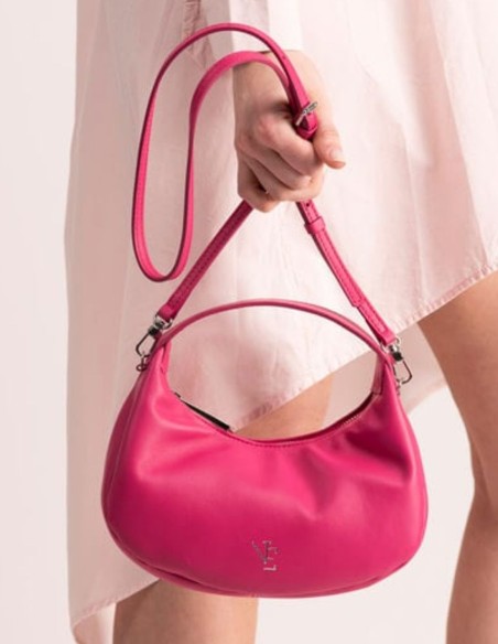 Bolso de piel con doble asa