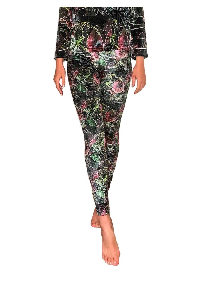 Printed party leggings by CoCo VeVe at INVITADISIMA