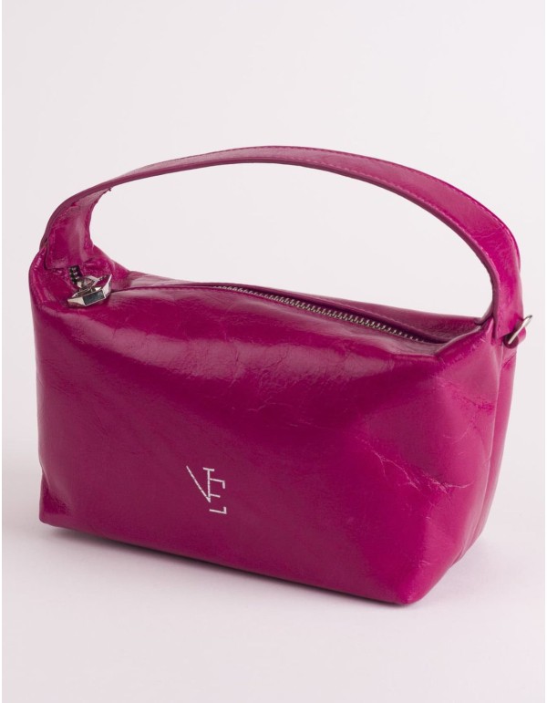 Sac en cuir avec poignée fixe et sangle réglable 2