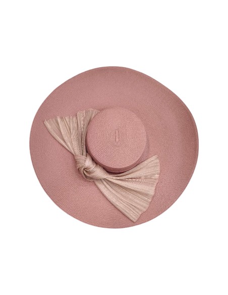 Pamela de invitada con nudo en color nude