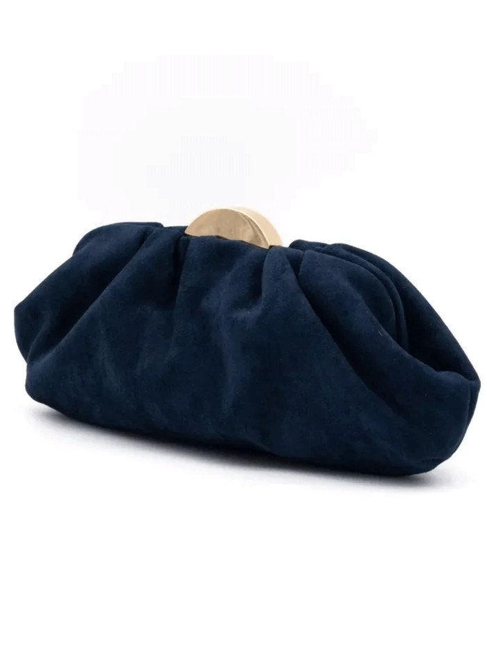 Suede party handbag for guests