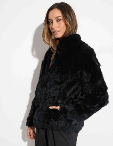 Chaqueta de invitada de pelo largo Chaqueta de invitada de pelo largo