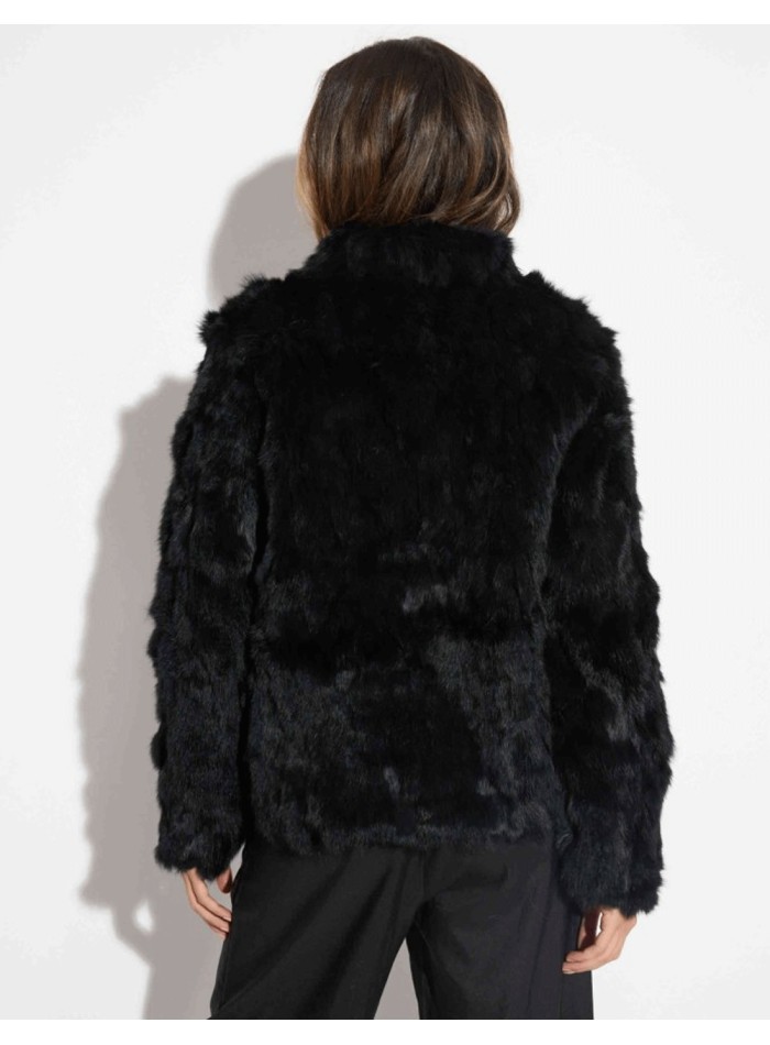 Chaqueta de invitada de pelo largo