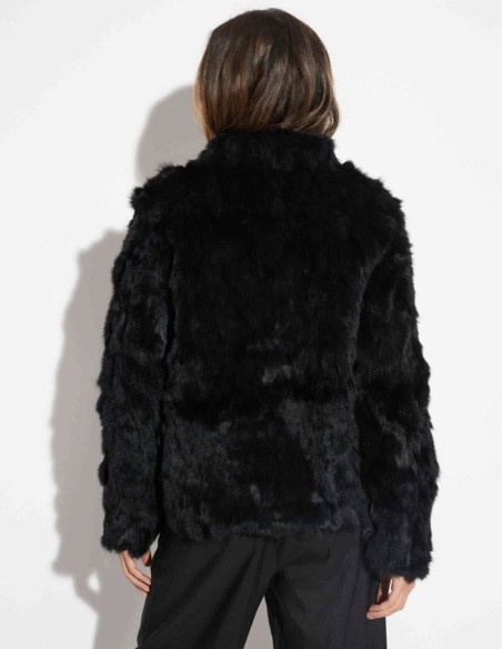 Chaqueta de invitada de pelo largo