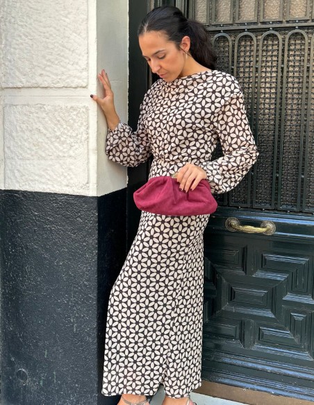 Sac de fête en cuir verni pour les invités