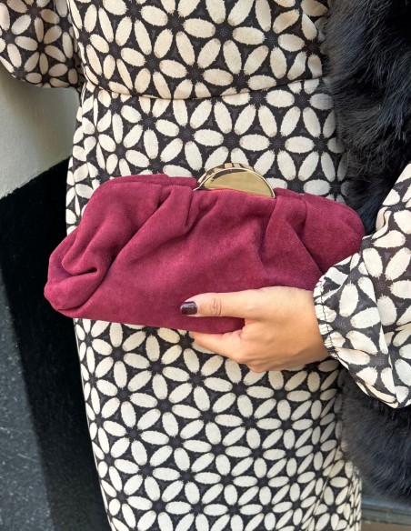 Sac de fête en cuir verni pour les invités