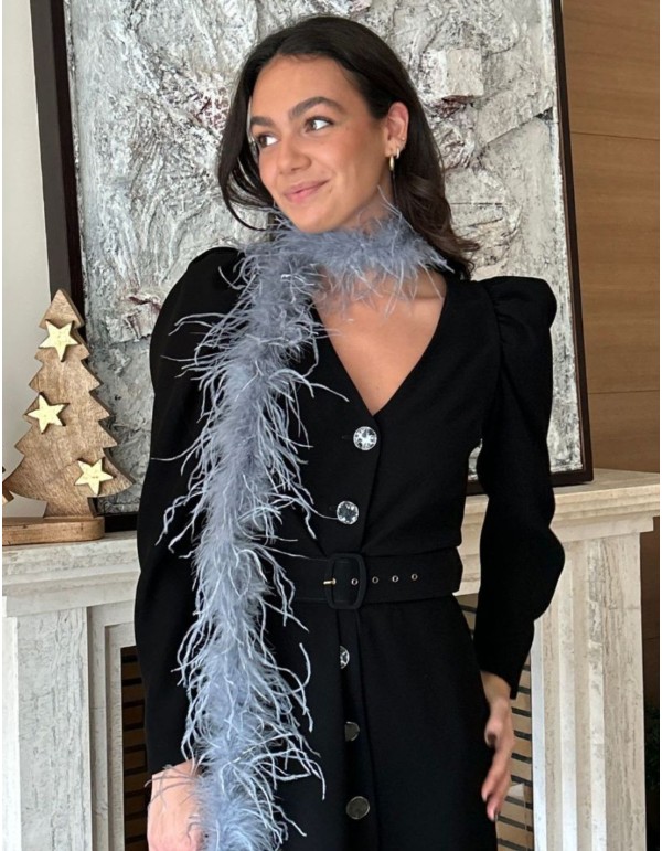 Boa en plumes fines