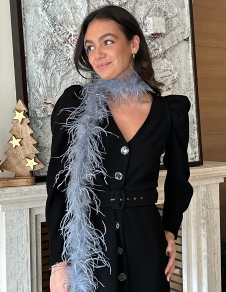 Fine feather boa
