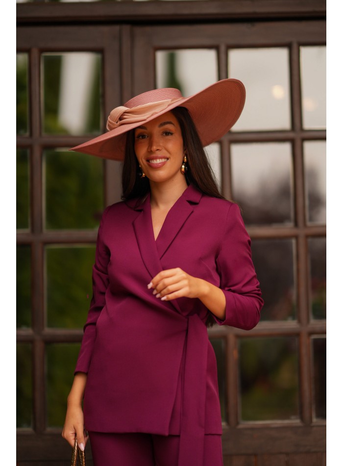 Ensemble composé d'une veste croisée avec...