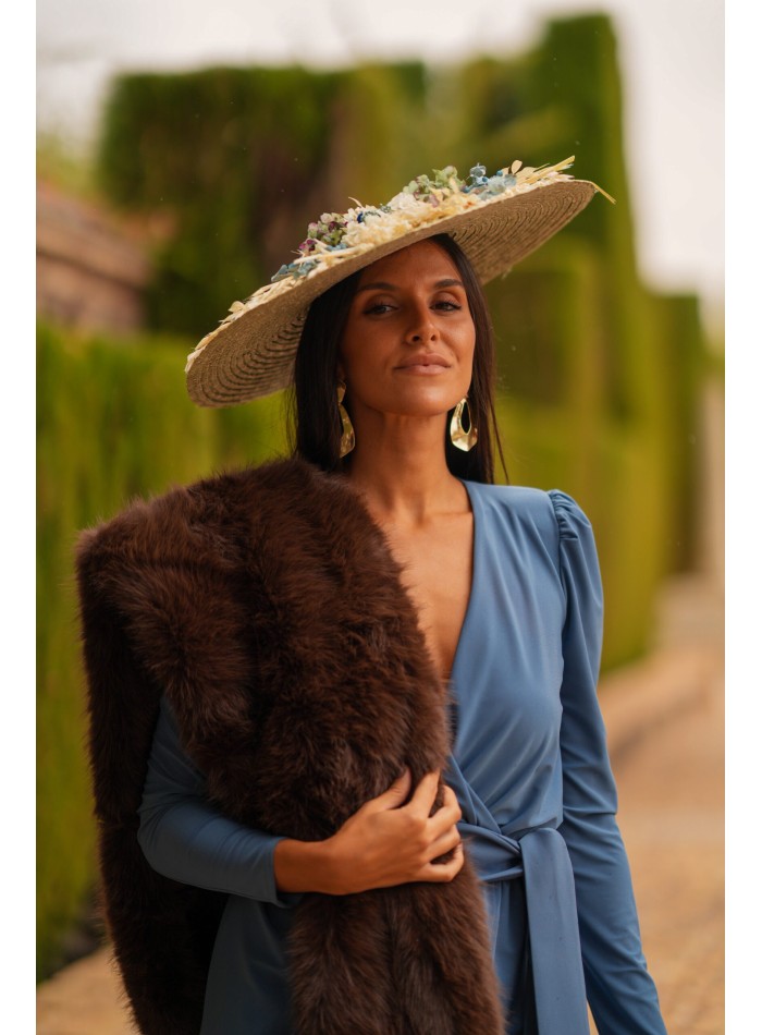 Ensemble veste croisée et pantalon droit avec...