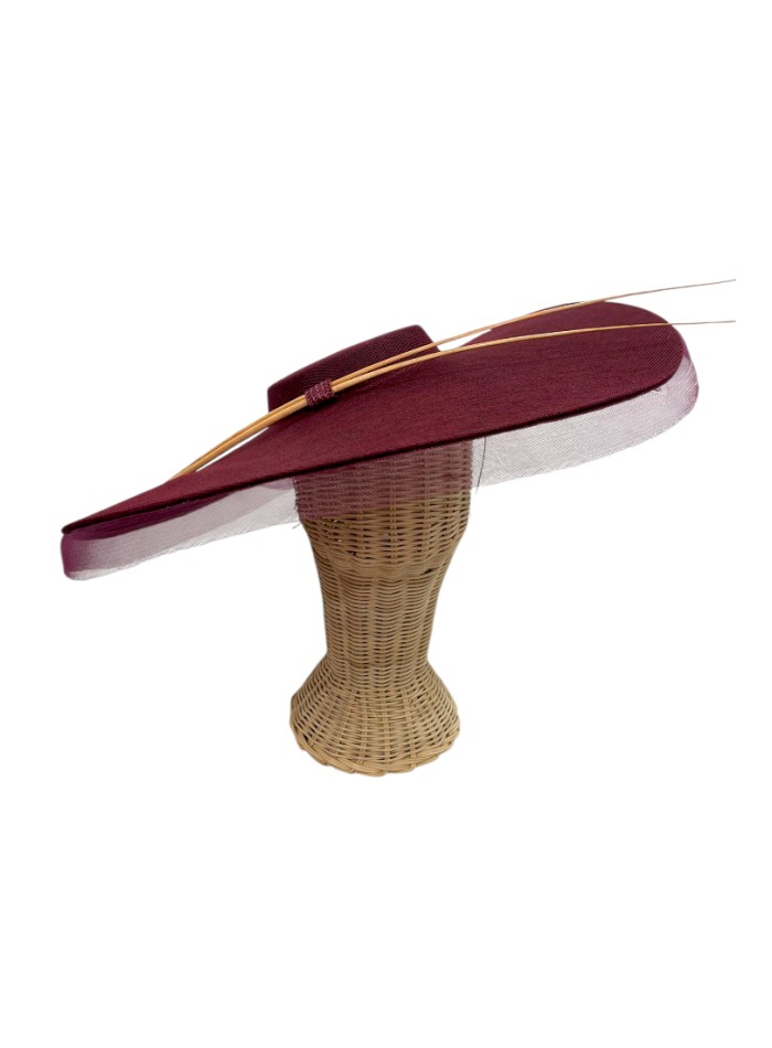 Pamela marron avec détails en crin de cheval et...