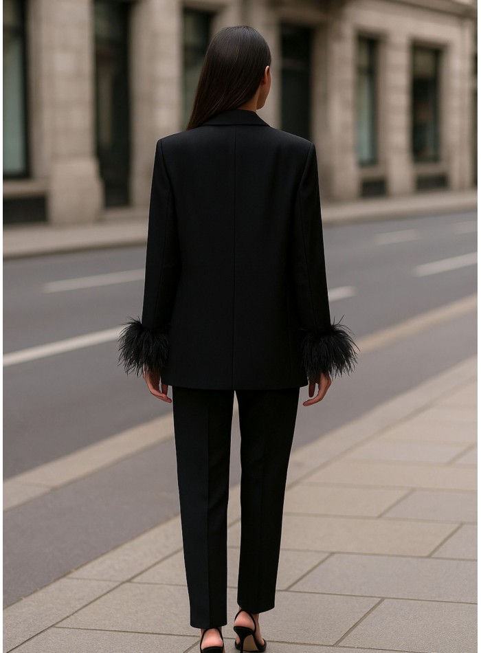 Pantalon long structuré avec poches