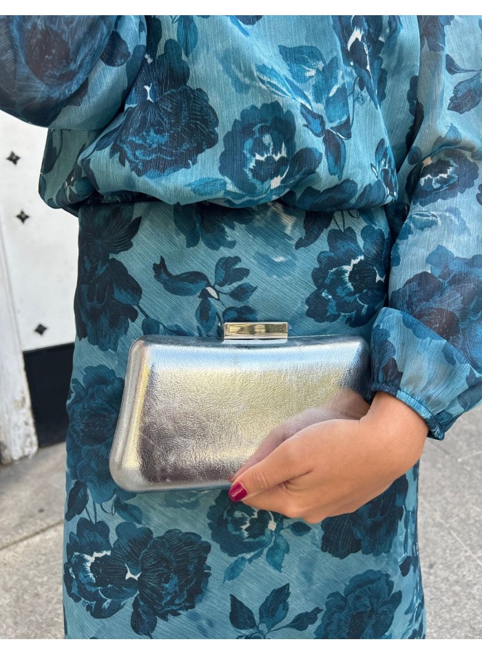 Sac de fête élégant et métallique