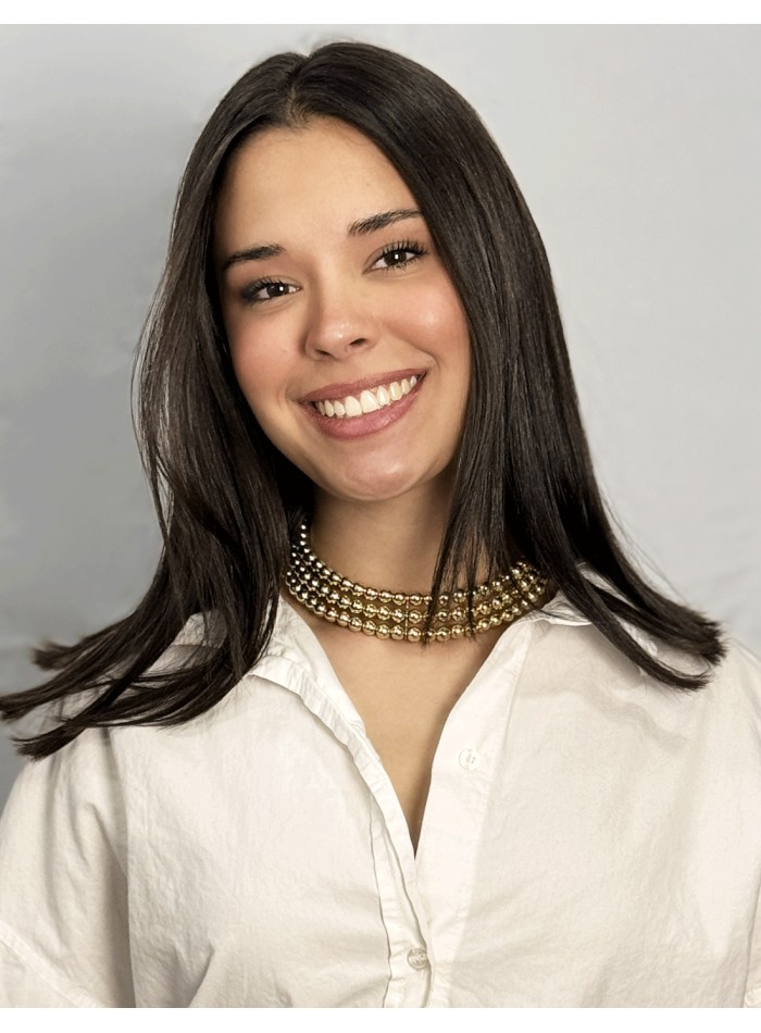 Gold Choker with 3 rows of beads