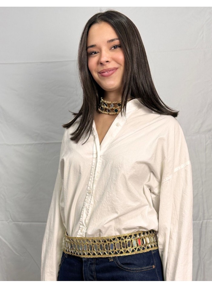 Ceinture large avec miroirs réglables