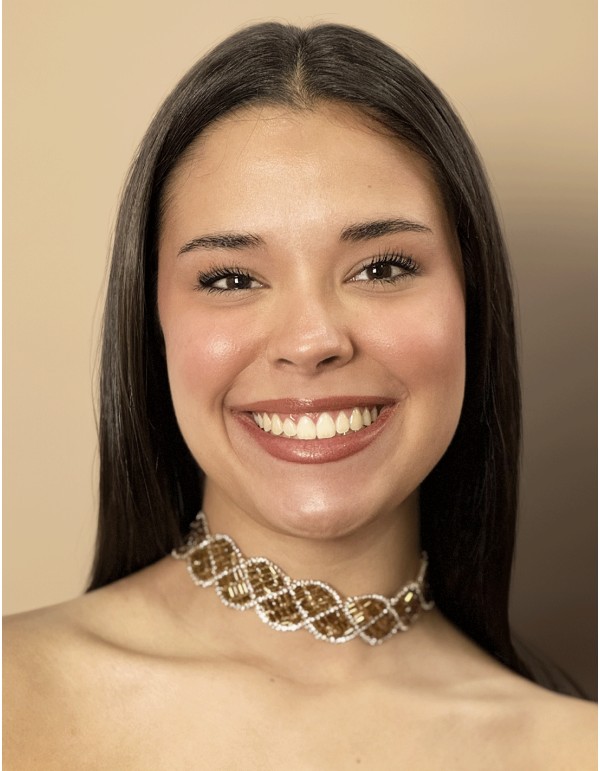 Handmade Brown Rhinestone Choker