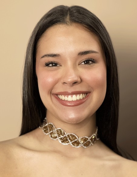 Choker de Pedrería Marrón Hecho a Mano