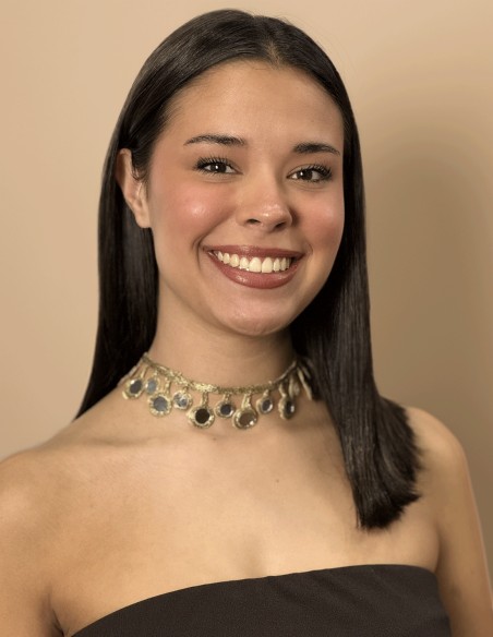 Tour de cou avec cristaux en forme de gouttes