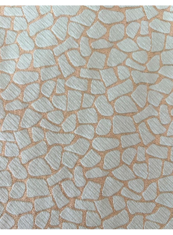 Straight jacquard cocktail dress with gold...