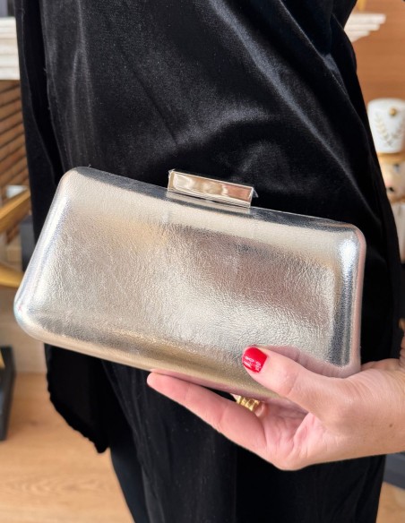 Elegant metallic party bag