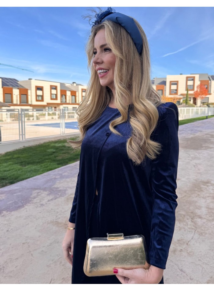 Elegant metallic party bag