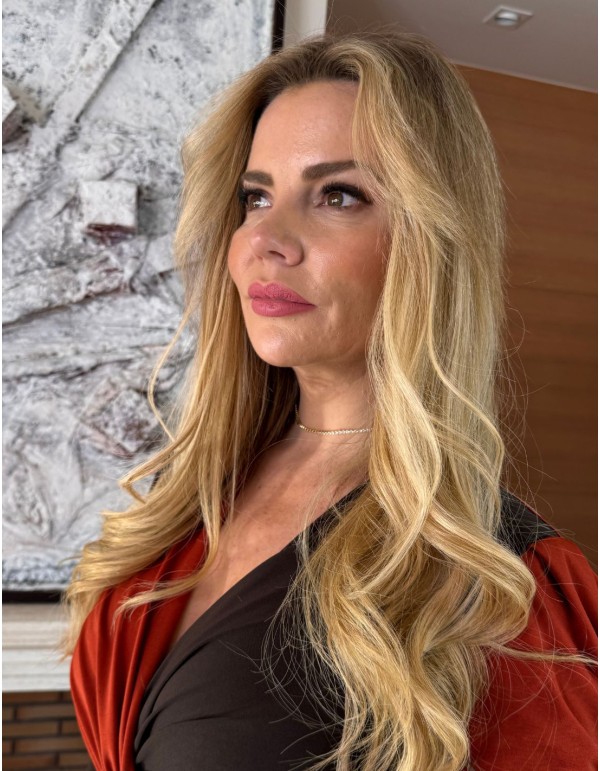 Gold plated zirconia choker 2