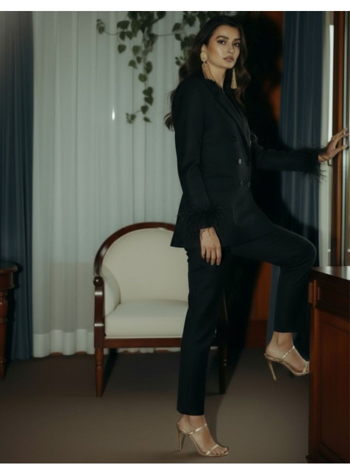 Pantalon long structuré avec poches