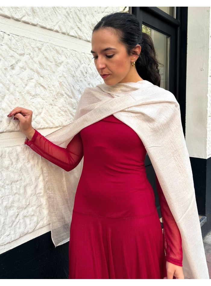 Gift box 04. Clutch + shawl