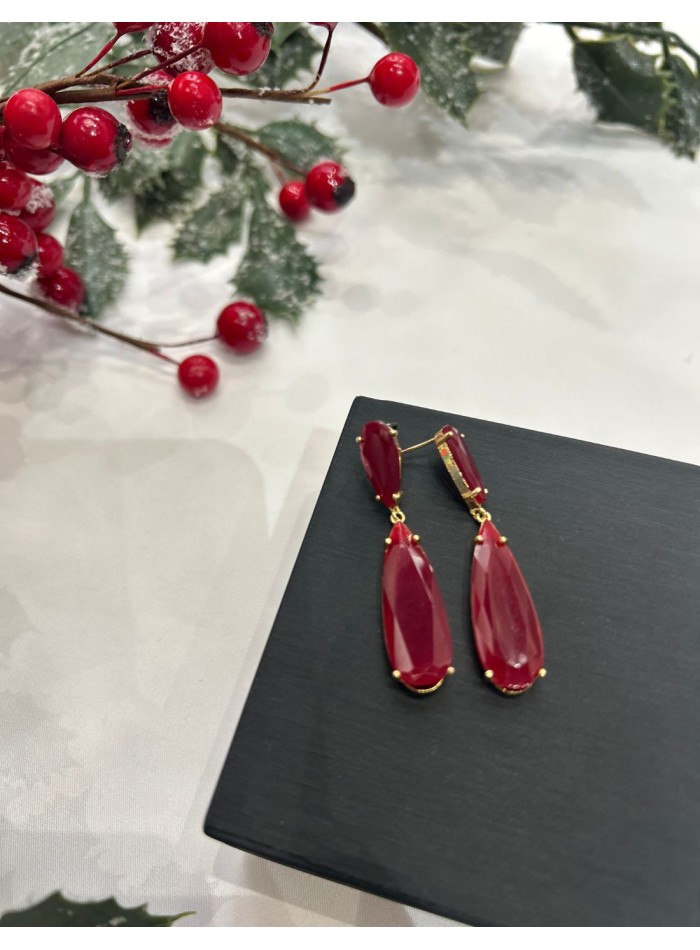 copy of Boucles d'oreilles en forme de goutte...