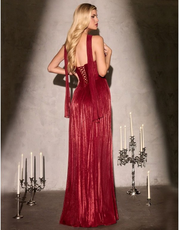 copy of Long wedding dress with sweetheart neckline and... 2