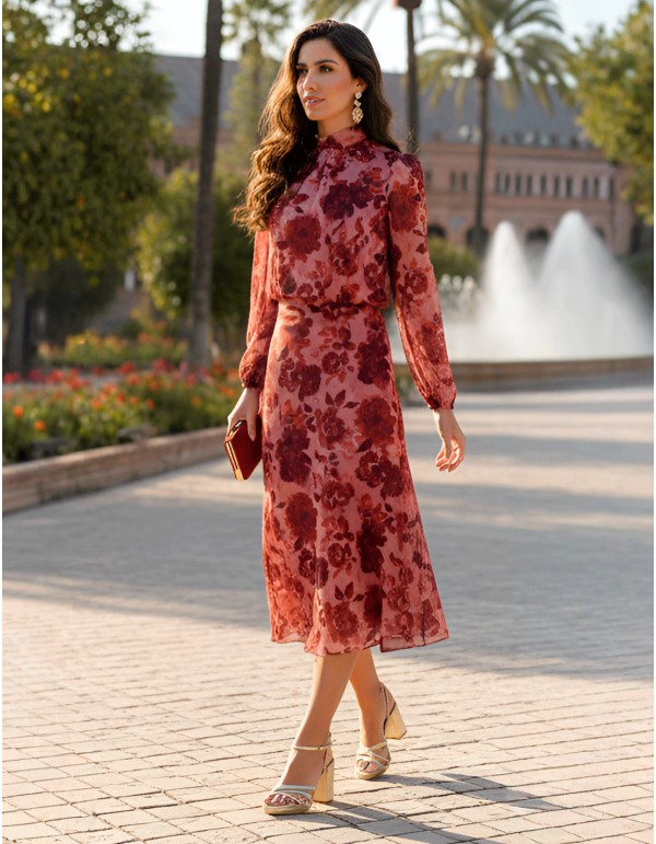 Sandalias doradas de tiras con tacón ancho y plataforma 2