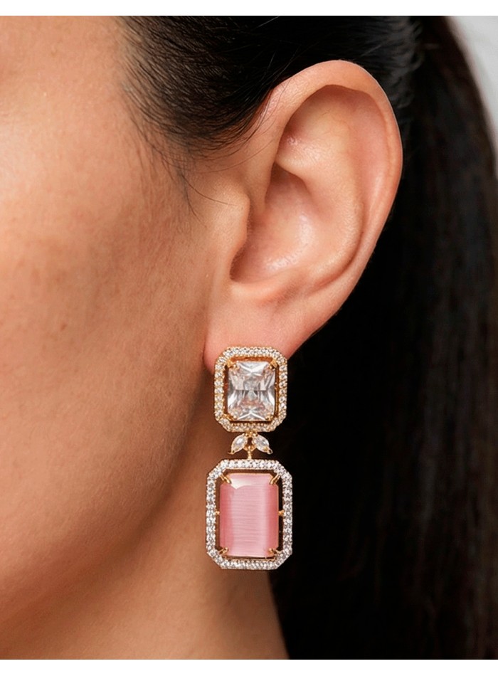 Pendientes rosas