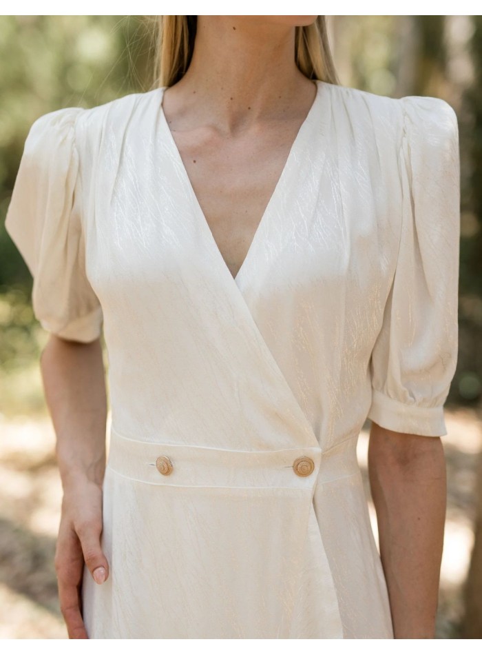 Robe midi pour la maman de la communion avec...