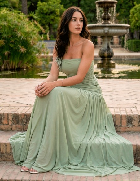 vestido para graduación elegante