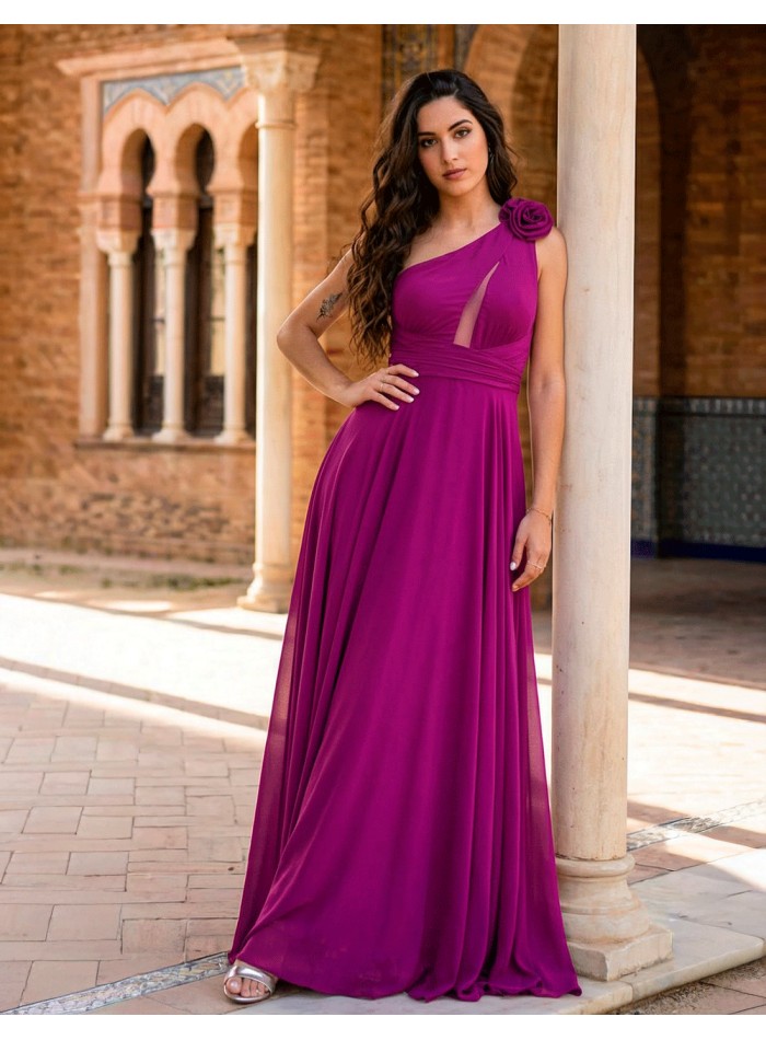 Bougainvillea Long Party Dress with...