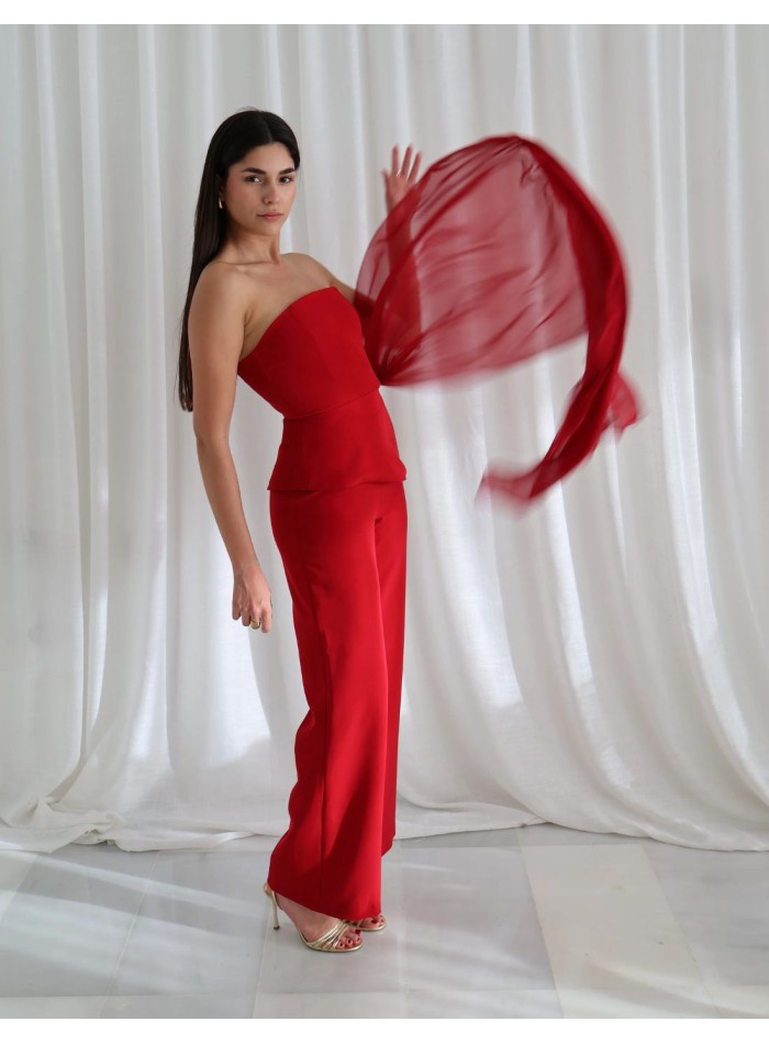 Set de dos piezas con top palabra de honor y...