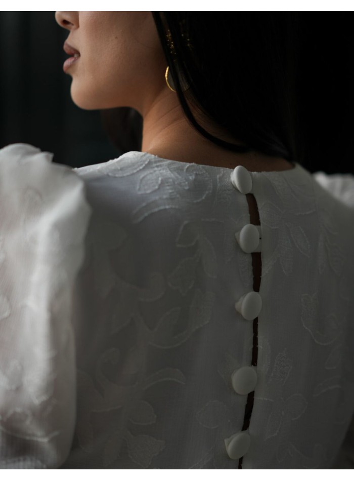 Ensemble deux pièces - top et jupe en...