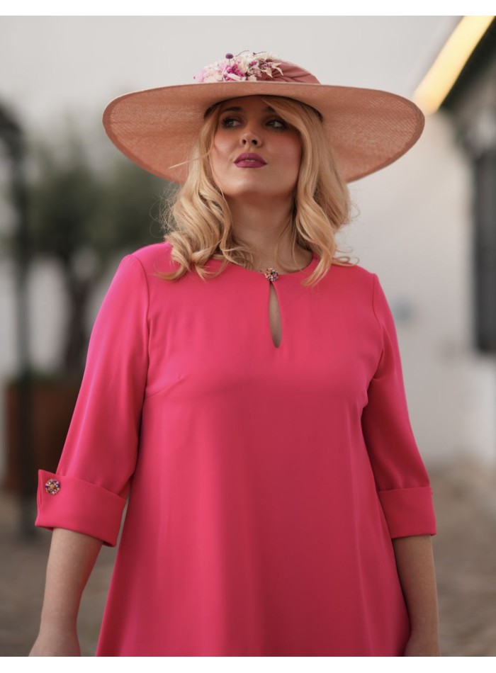 Ensemble deux pièces de couleur fraise avec...