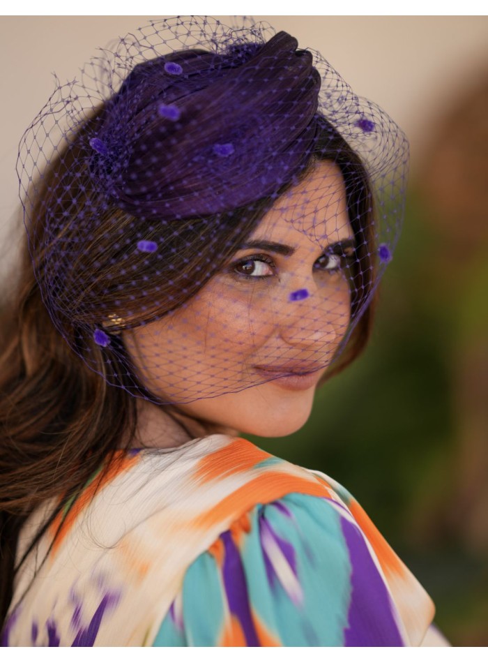 Fluid printed midi guest dress with printed fabric