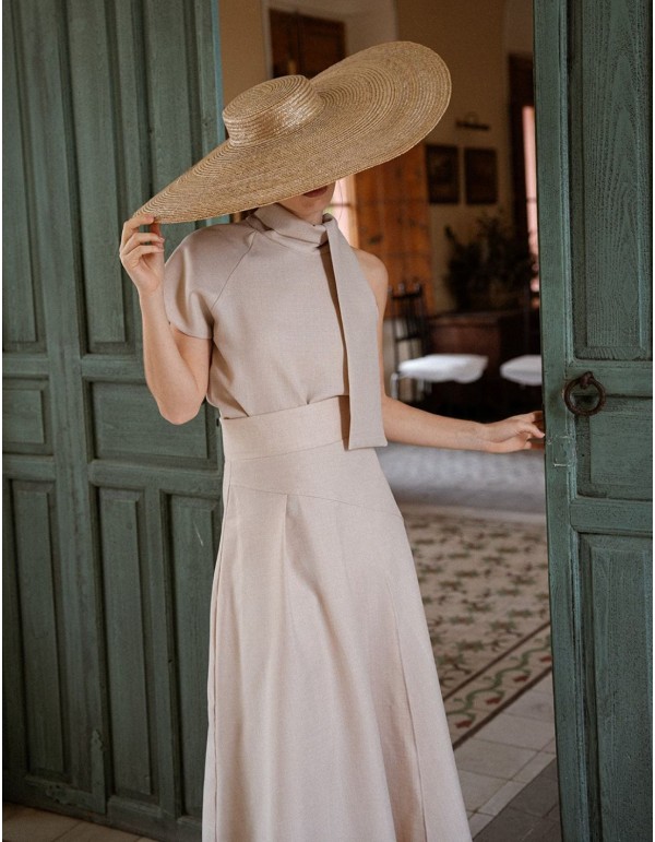 Asymmetrical short sleeve top with lacing 2