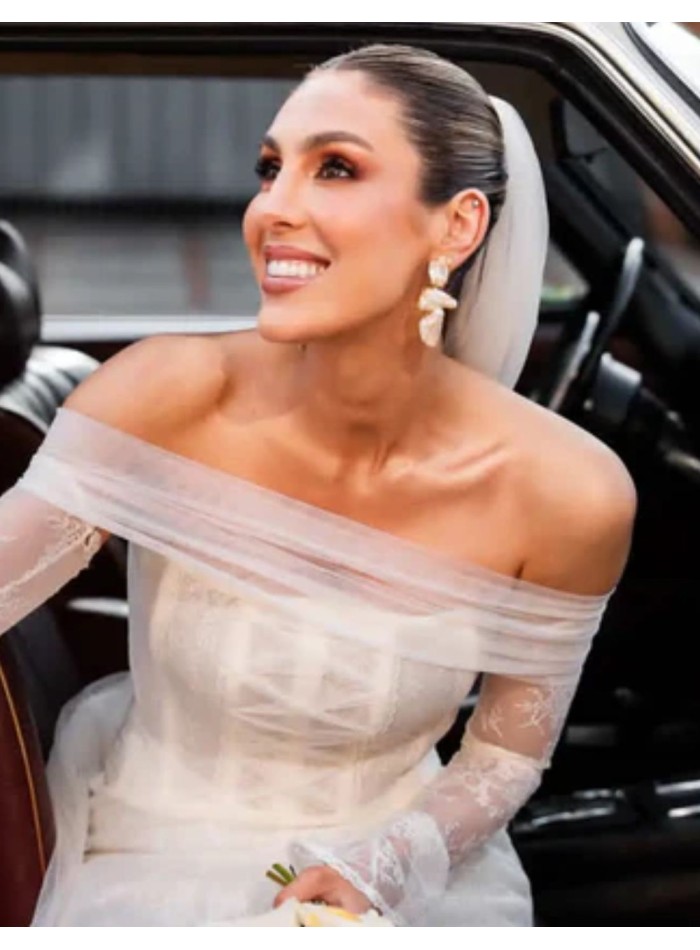 Boucles d'oreilles perles irrégulières avec...