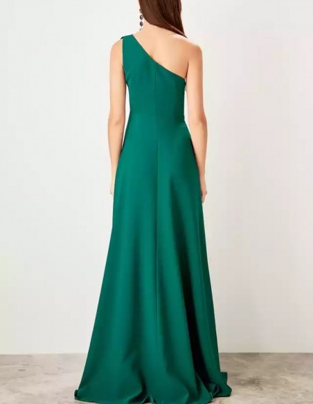 Asymmetric neckline maxi gown Lauren Lynn London - 3 Asymmetric neckline maxi gown Lauren Lynn London - 3