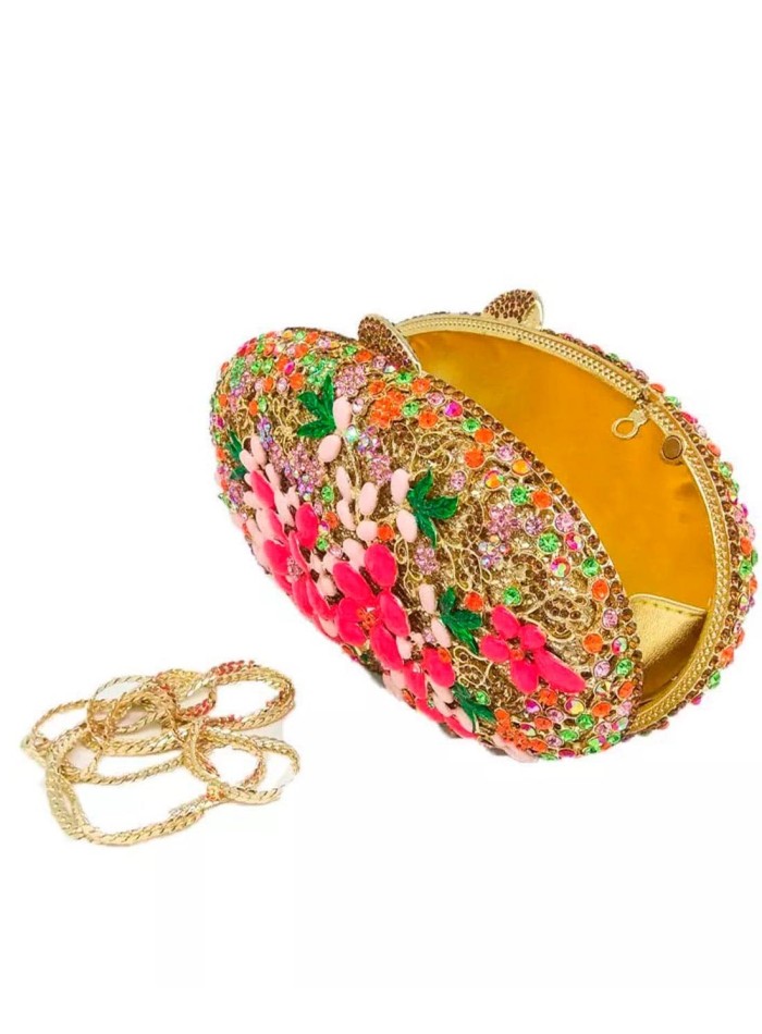 Jewel clutch for wedding guests