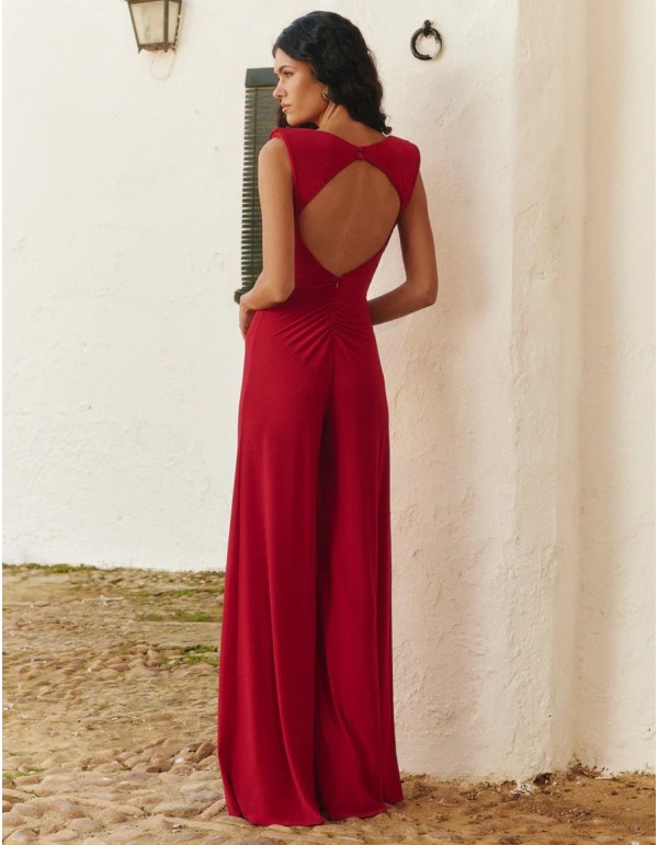 Combinaison d'invité avec corsage à volants et pantalon... 2