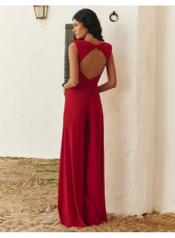 Combinaison d'invité avec corsage à volants et...