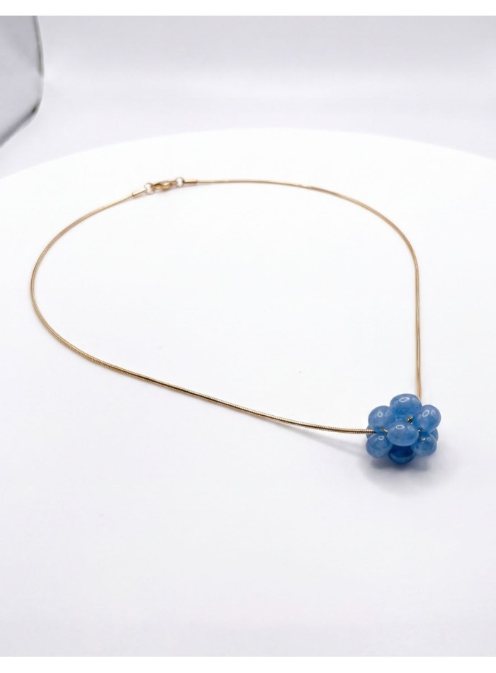 Pendentif avec chaîne en acier inoxydable...