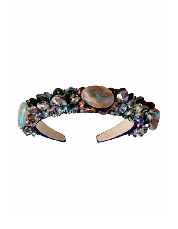 Diadema de pedrería para invitada 2
