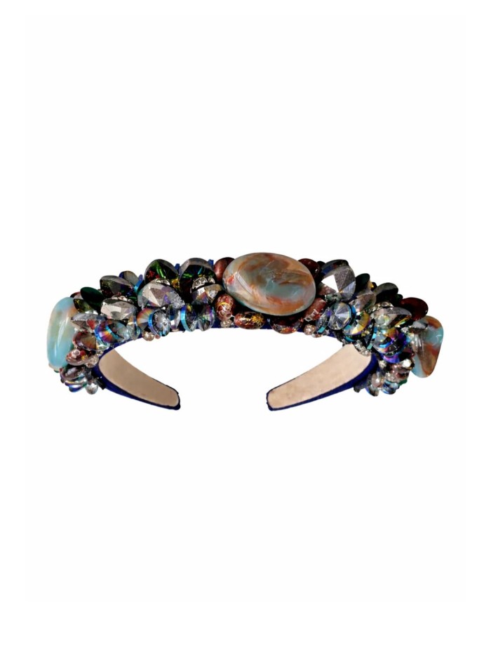Diadema de pedrería para invitada