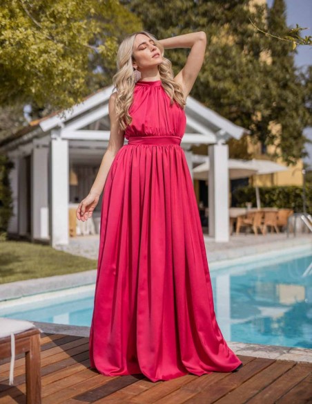 red maxi dresses for weddings