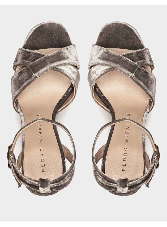 Sandalias de tacón con plataforma